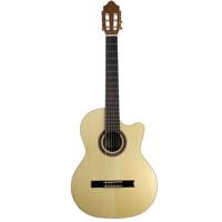 

Kremona Rondo R65CW Cutaway Classical Acoustic-Electric Guitar with CGGB Deluxe Gig Bag, Indian Rosewood Fingerboard