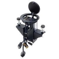 

Kramer Electronics RTBUS-11 Round Table Mount Multi-Connection Solution, Pneumatic Lid, Brush Clear