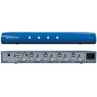 

Kramer Electronics SK41D-3 HighSecLabs Secure 4-Port 4K30 UHD DVI-I KVM Switch, Protection Profile Version 3.0