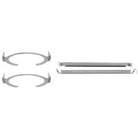 

Kramer Electronics SKIC Suspended Ceiling Speaker Mounting Kit for Galil 4-CO Includes 2 Ceiling C-Rings and 2 Rails