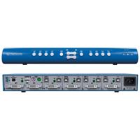 

Kramer Electronics SX42DU-3 HighSecLabs Secure 2x4 4K30 UHD DVI-I Mini-Matrix KVM Switch with fUSB
