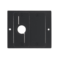 

Kramer Electronics T-2INSERT TBUS Bracket for Installing 2 Inserts in Power Socket Opening, Black