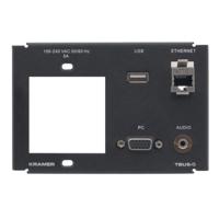 

Kramer Electronics T5F TBUS-5 Standard Inner Frame with Single US Power Socket