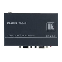 

Kramer Electronics TP-202 Computer Graphics Video and HDTV Over Twisted Pair Transceiver