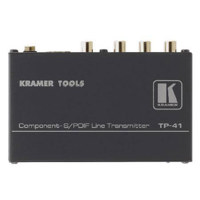 

Kramer Electronics TP41 Component YUV Video and S/PDIF Audio Long-Range Transmitter Over Network Cable