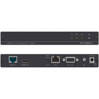 

Kramer Electronics TP-780RXR 4K UHD HDMI, Ethernet, Bidirectional RS232 and IR Over Extended Range Twisted Pair HDBaseT Receiver with POE