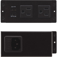 

Kramer Electronics TS-2UC/US TBUS Dual Socket Module with 2 US AC Power Sockets and 2 USB Charging Ports