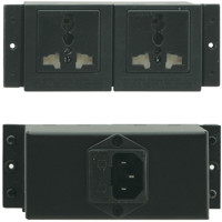 

Kramer Electronics TBUS Dual Power Socket Assembly, USA Plug