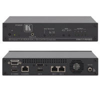 

Kramer Electronics VM-114H2C 2 x 1:4 HDMI/Twisted Pair Switcher & Distribution Amplifier, 2.25Gbps Data Rate, RS-232 & IR Controls