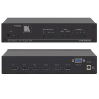 

Kramer Electronics VM-24HC 2x1:4 HDMI Switcher & Distribution Amplifier, 6.75Gbps Max. Data Rate, 3D Pass-Through