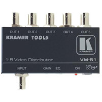 

Kramer Electronics VM-51 1:5 Composite Video Distribution Amplifier