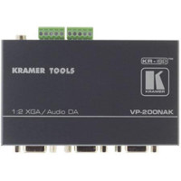 

Kramer Electronics VP-200NAK 1:2 Computer Graphics Video & Stereo Audio Distribution Amplifier