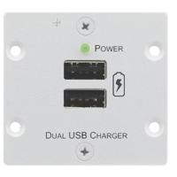 

Kramer Electronics W-2UC Wall Plate Insert Dual USB Charger