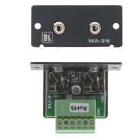 

Kramer Electronics WA-3N Dual 3.5mm Stereo Audio to Terminal Block Wall Plate Insert, Single Slot