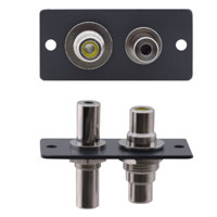 

Kramer Electronics WAV-1RP RCA & 3.5mm Wall Plate Insert
