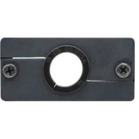

Kramer Electronics WCP 12.5mm Cable Pass-Through Wall Plate Insert, Single Slot, Black