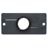 

Kramer Electronics WCP 12.5mm Cable Pass-Through Wall Plate Insert, Single Slot, Gray