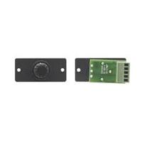 

Kramer Electronics W-LM Volume Control & On/Off Switch Wall Plate Insert, Single Slot, Black