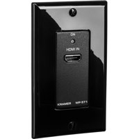 

Kramer Electronics WP-571 HDMI HDCP 2.2 Wall Plate Transmitter over PoC Long-Reach DGKat, Black