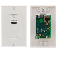 

Kramer Electronics WP-572 HDMI Over Twisted Pair Receiver Active Wall Plate, 4.95Gbps Max. Data Rate