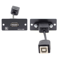 

Kramer Electronics WU-AB USB A to USB B Wall Plate Insert