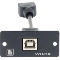 

Kramer Electronics WU-BA USB Wall Plate Insert, Single Slot, Black