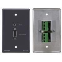 

Kramer Electronics WXA-1 Passive Wall Plate - 15-Pin HD and 3.5mm Stereo Audio, White
