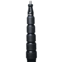 

K-Tek 2'-9" to 10'-3" Klassic 6-Section Graphite Fiber Boom Pole with Coiled Cable and Side-Mounted XLR Base, Side Exit