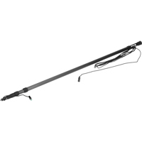 

K-Tek 4'.11" to 20'.11" 5-Section Carbon Fiber Boom Pole with XLR Straight Cable and Flow Through Base