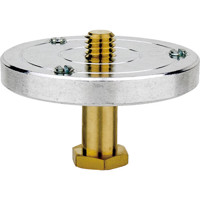 

Kupo 3/8"-16 Male Threaded Hex Mounting Plate with 5/8" Hex Stud