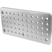 

Kupo 6x11.5" Rectangle Cheese Plate with 3/8" Holes