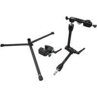 

Kupo Max Arm Kit, Includes Convi Clamp, Max Arm with Ratcheted Handle, Camera Bracket & Backlite Base Stand