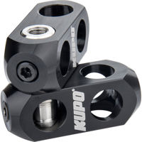 

Kupo Double Multi 5/8" Receiver Swivel Connector, Black