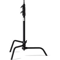 

Kupo 20" Master Raiser C-Stand with Sliding Leg, 78" Maximum Extension, 22lbs Load Capacity, Black