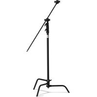 

Kupo 40" Master C-Stand with Sliding Leg Kit, Includes Stand, 2.5" Grip Head & 40" Grip Arm with Hex Stud, 10.6' Maximum Stand Height, Black