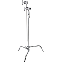 

Kupo 40" Master C-Stand with Sliding Leg Kit and Quick-Release System, Sliver