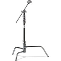 

Kupo 20" Master C-Stand with Turtle Base Kit, Includes 2.5" Grip Head and 20" Grip Arm with Hex Stud, 22lbs Capacity, Silver