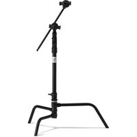 

Kupo 20" Master C-Stand with Turtle Base Kit, Includes 2.5" Grip Head and 20" Grip Arm with Hex Stud, 22lbs Capacity, Black