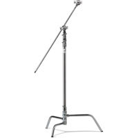 

Kupo 40" Master C-Stand with Turtle Base Kit, Includes 2.5" Grip Head and 40" Grip Arm with Hex Stud, 22lbs Capacity, Silver
