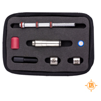 

Laser Ammo SureStrike Premium Plus 780 IR Kit, Includes 9mm Laser Cartridge, 40SW/45ACP Adapter, Short Safety Pipe and Nut, Extension Pipe, Carrying Case