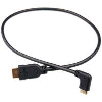 

Lanparte 26" HDMI to 90deg. Right-Angle Mini-HDMI Cable for HDSLR Cameras
