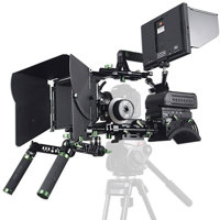 

Lanparte Professional DSLR V1 Kit with Matte Box, Follow Focus, 7" HDMI Monitor, Magic Arm, Shoulder Support, and More