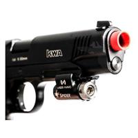 

Laser Ammo Recoil Enabled Training Pistol Sig Sauer 1911 Airgun with Spider Adapter & IR Invisible Vibration Activated SureStrike Laser