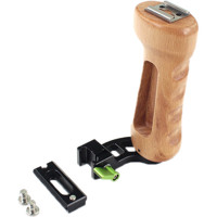 

Lanparte Wooden Left Handle with NATO Rail for Camera Cage