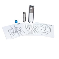 

Laser Ammo SureStrike Laser Trainer 20GA Hunting Pack, Includes 9mm/0.35" Laser Trainer Cartridge, Shotgun Adapter Capsule, 3x Targets, 3x Battery