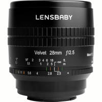 

Lensbaby Velvet 28 28mm f/2.5 Lens for Micro Four Thirds, Black