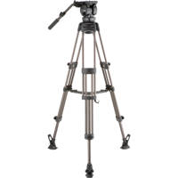 

Libec LX10 Head / RT50B Tripod / BR-6B Spreader / FP-2B Rubber Feet / RC-50 Case - Professional 2-Stage Aluminum Tripod System, Supports 35 lbs