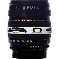 

Lens Band Stop Zoom Creep for Zoom Lenses - Mustache with White Band