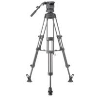 

Libec RS-450DM Tripod System Includes Head, Mid-Level Spreader, Large Rubber Feet and Case