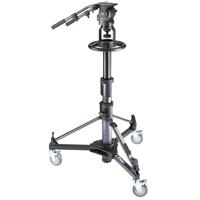 

Libec RSP-750PD(B) Professional Pedestal System for Studio Broadcasting with RHP75 Head, P110 Pedestal, Extra PH-8B Handle, Supports 37.5 lbs (Includes DL-8B Dolly)